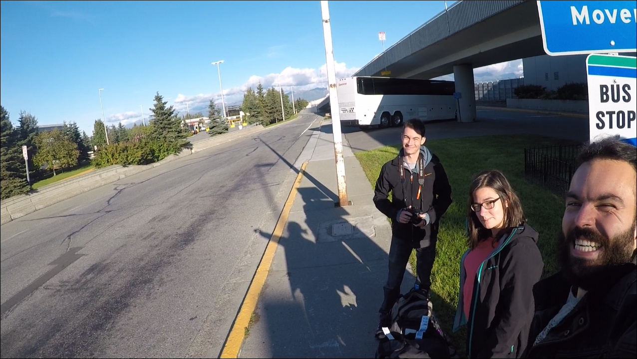 Arrivée à Anchorage